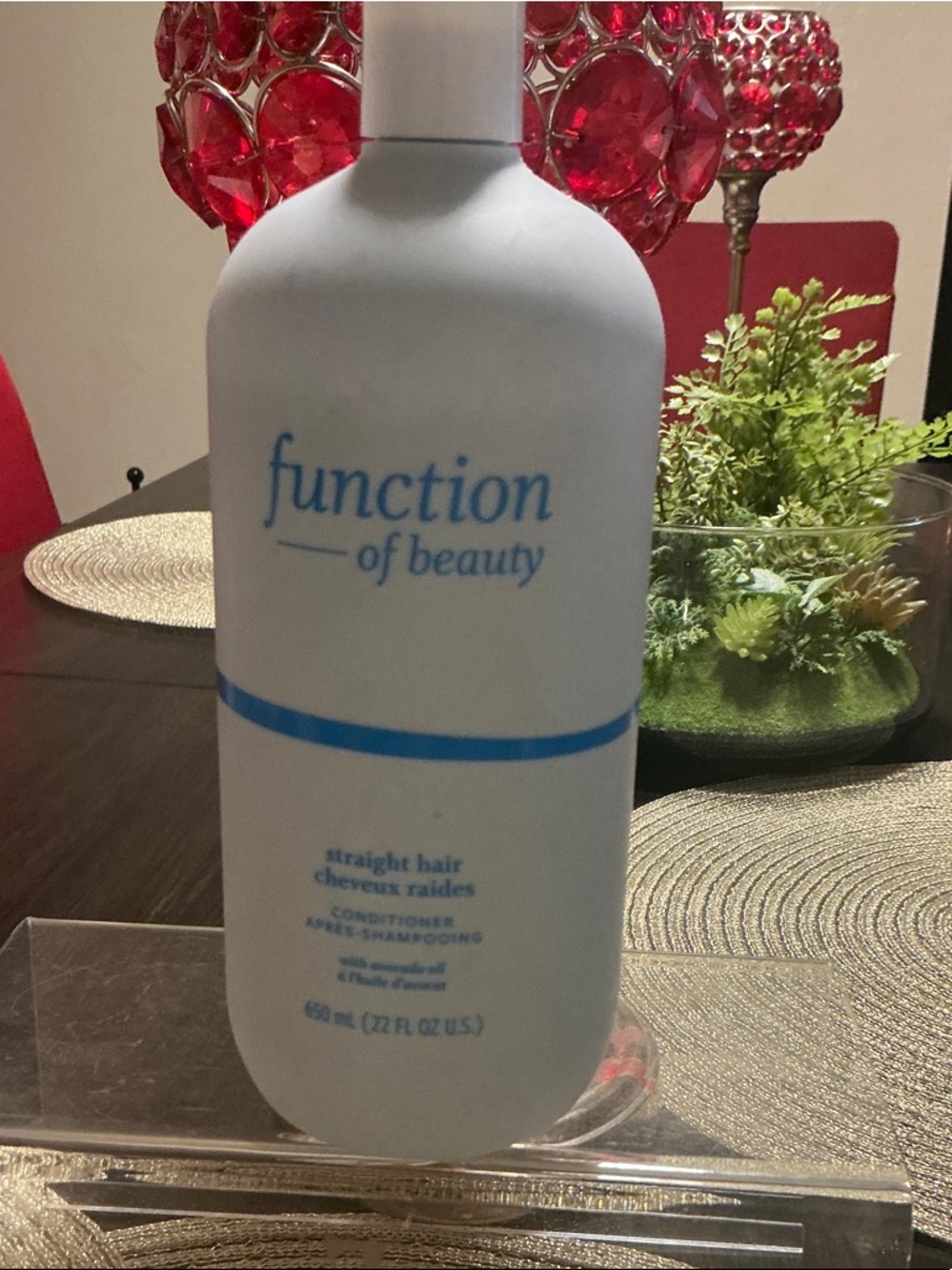 Straight Hair Conditioner - White